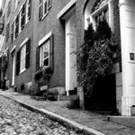 One of the tougher streets to navigate  on Beacon Hill